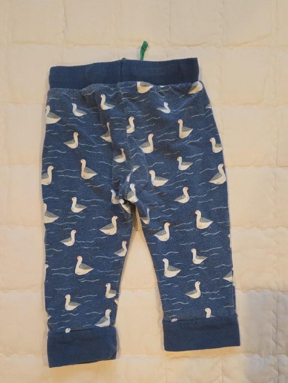 Baby Boden Navy Blue Joggers with White Label - Picture 2 of 3